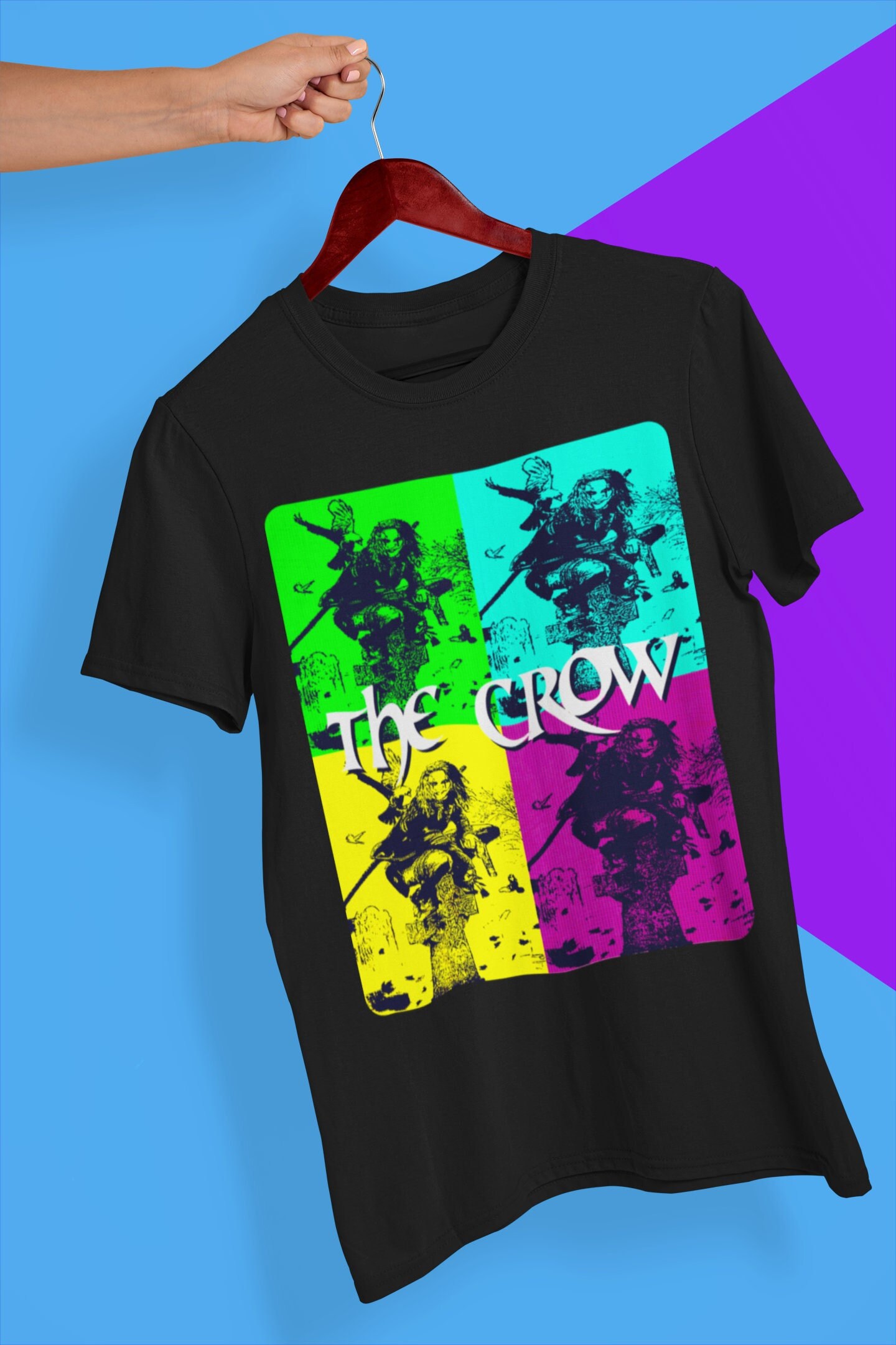 Retro The Crow Movie Halloween Unisex T-Shirt