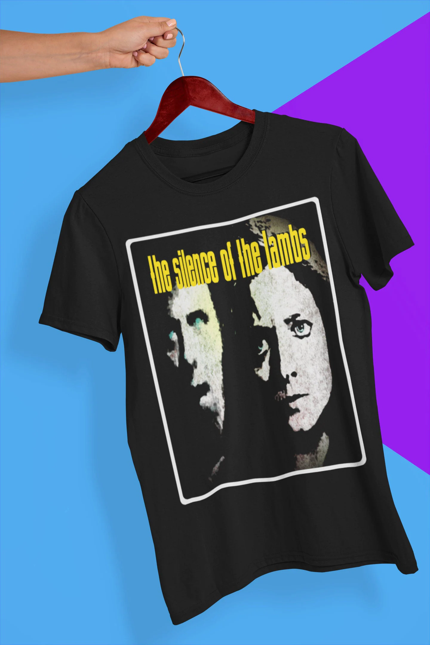 Retro The Silence Of The Lambs Halloween Unisex T-Shirt