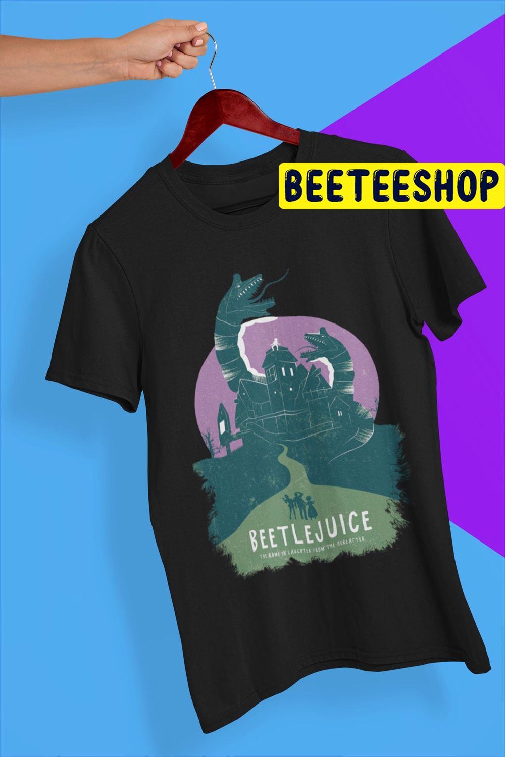 beetlejuice sandworm shirt