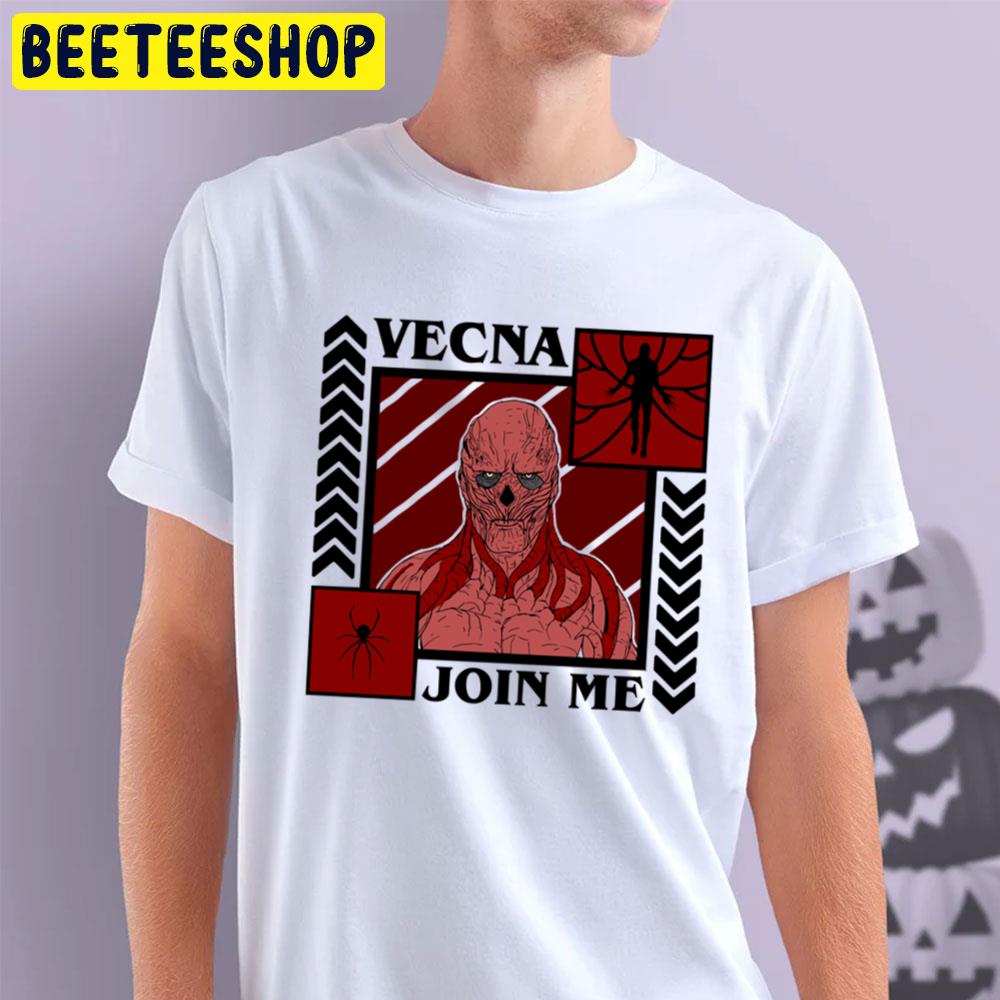 Retro Vintage Vecna Join Me Halloween Unisex T-Shirt