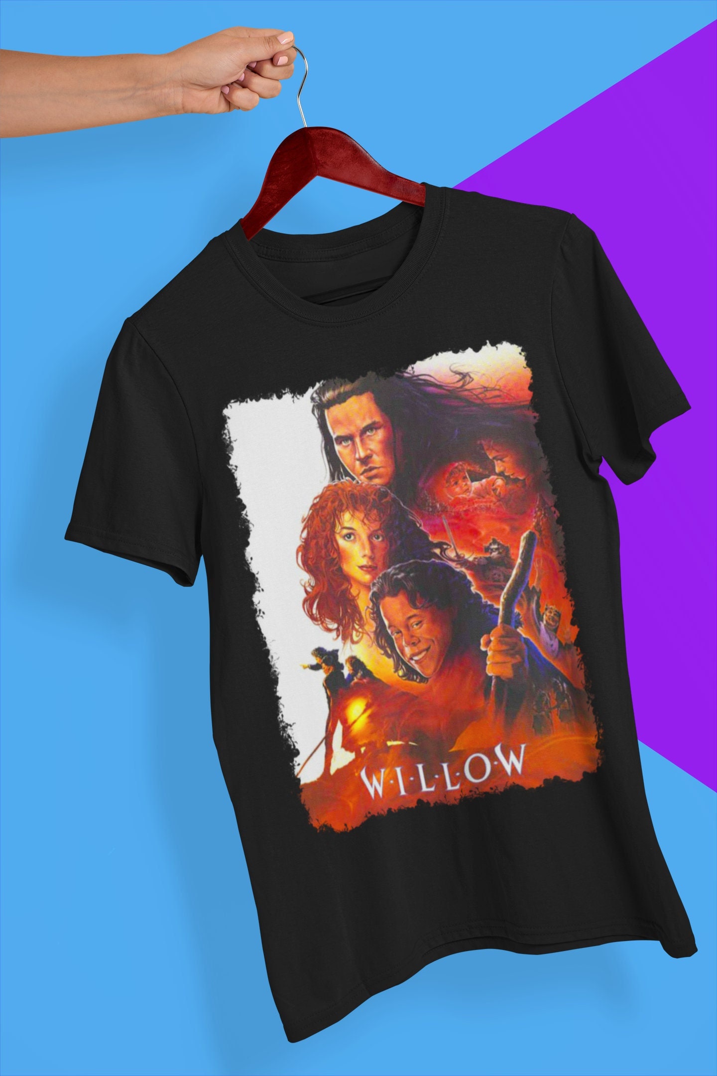 Retro Vintage Willow Movie Halloween Unisex T-Shirt