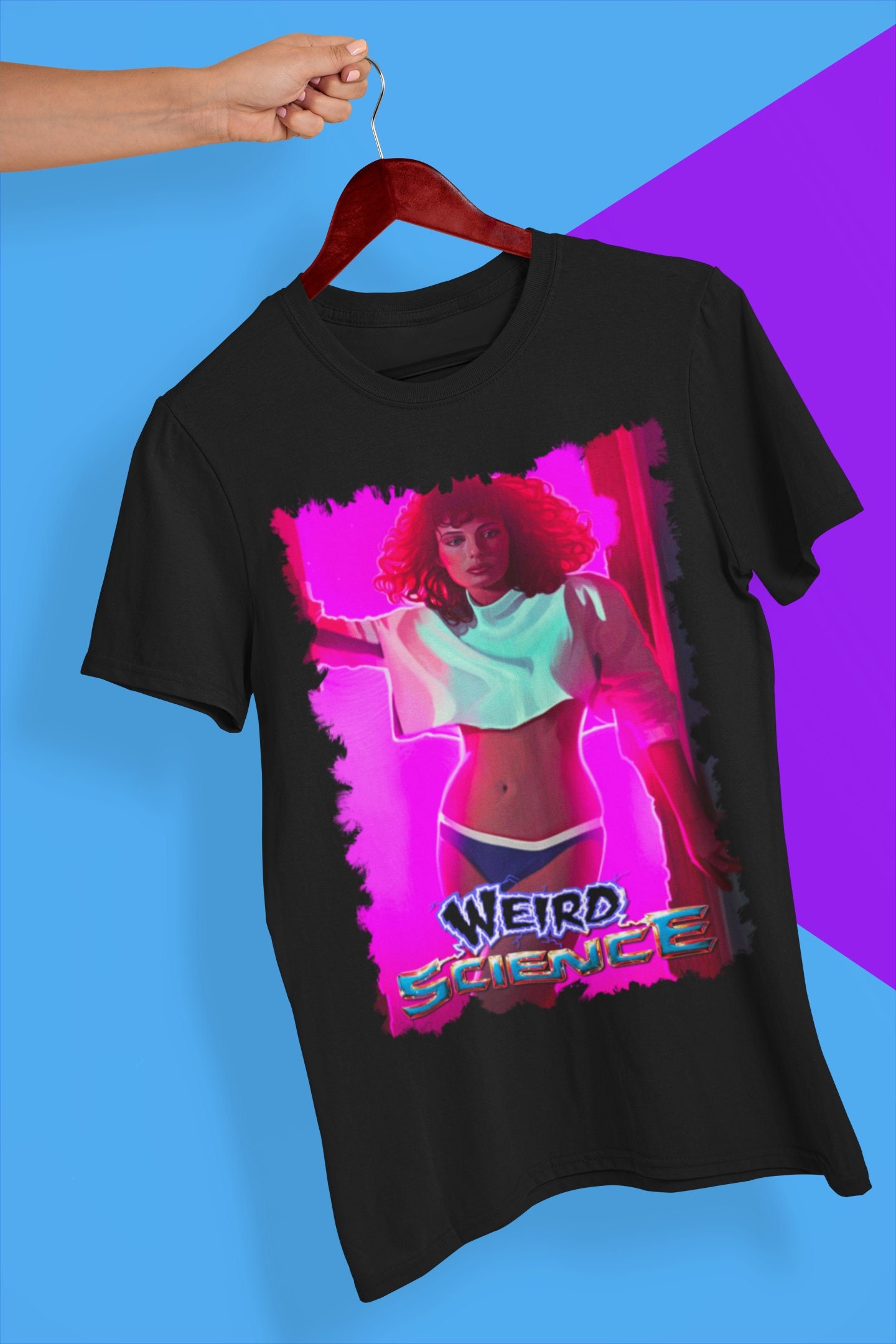 Retro Weird Science Movie Halloween Unisex T-Shirt