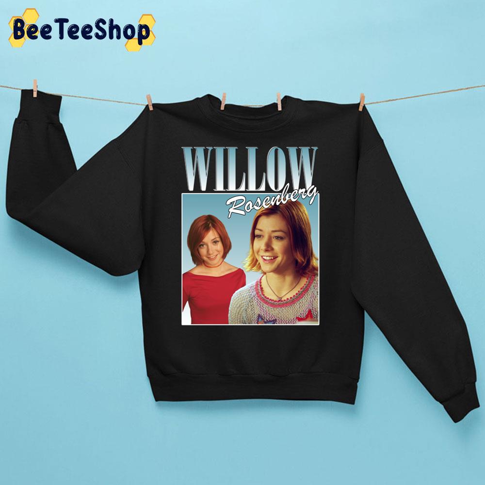 Retro Willow Rosenberg Design Unisex Sweatshirt