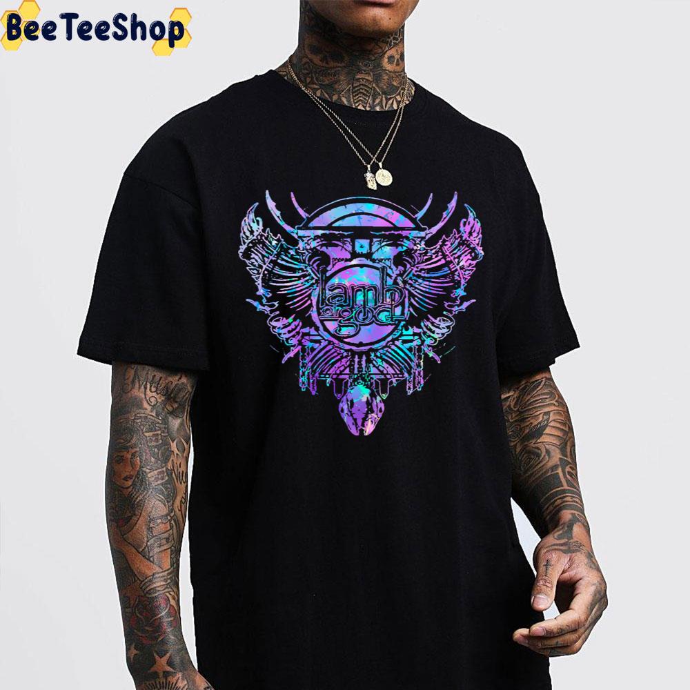 Retro Wings Lamb Of God Band Unisex T-Shirt