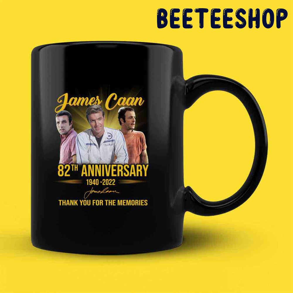 RIP James Caan 82Th Anniversary Signature Mug