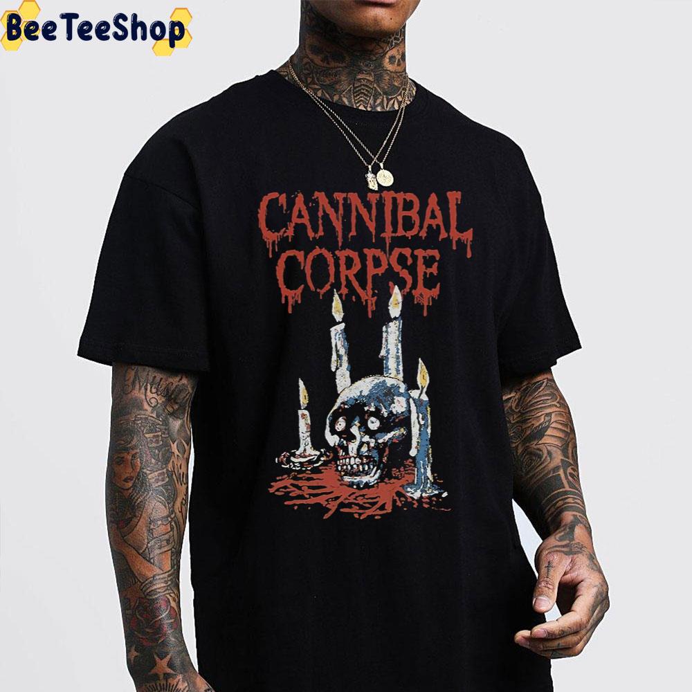 Ritual Candles Cannibal Corpse Band Unisex T-Shirt