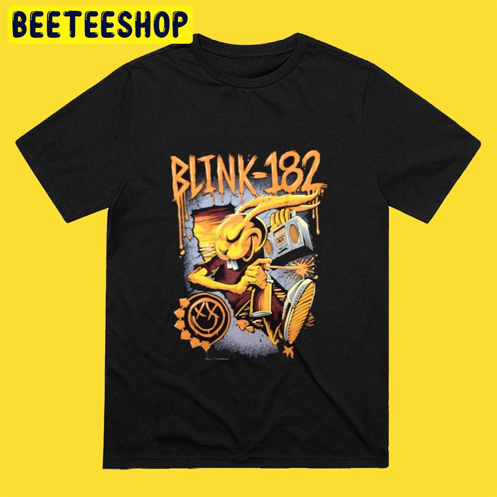 Rock Band Blink 182 Blacks Unisex T-Shirt