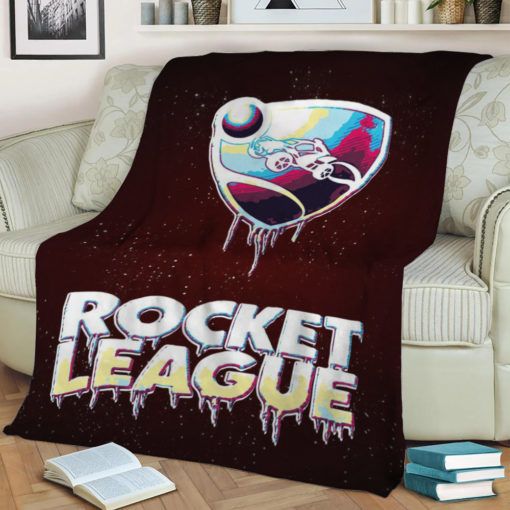 Rocket League Fleece Blanket Throw Blanket Gift 1