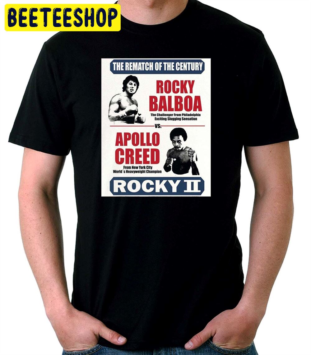 Rocky Balboa Vs Apollo Creed Boxing Unisex T-Shirt