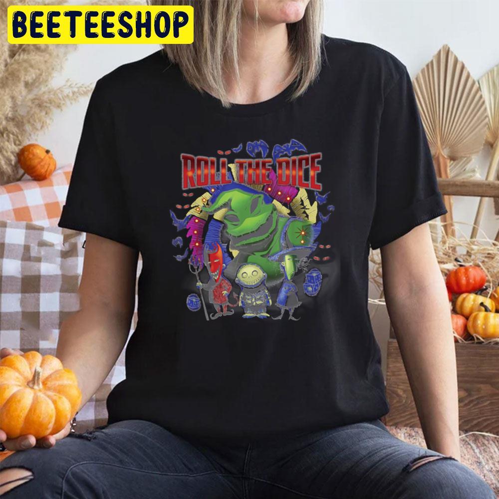 Roll The Dice The Nightmare Before Christmas Halloween Unisex T-Shirt