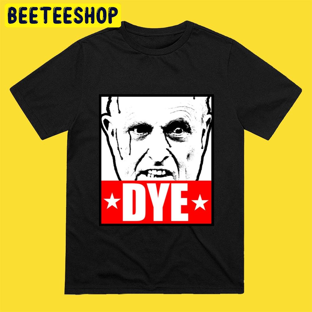 Rudy Giuliani Hair Dye Obey Funny Unisex T-Shirt