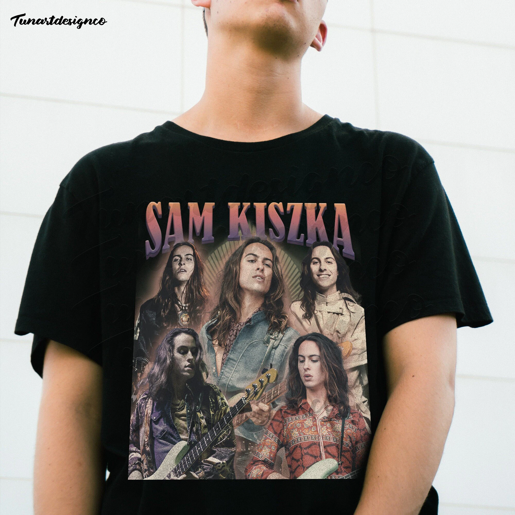 Sam Kiszka 2022 Tour Dream In Gold Retro Unisex T-Shirt