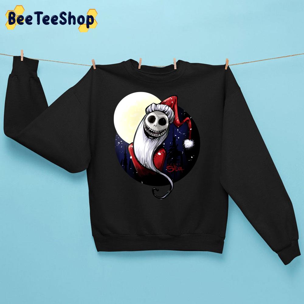 Santa Jack Skellington Halloween Unisex Sweatshirt