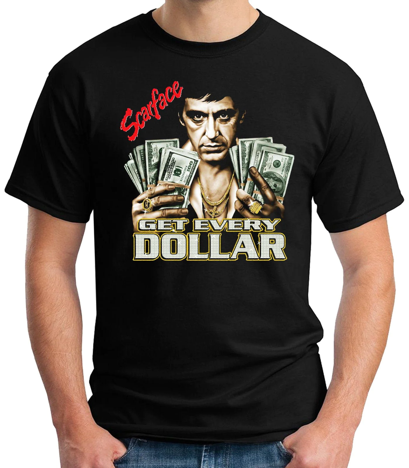 Scarface Get Every Dollar Tony Montana Unisex T-Shirt