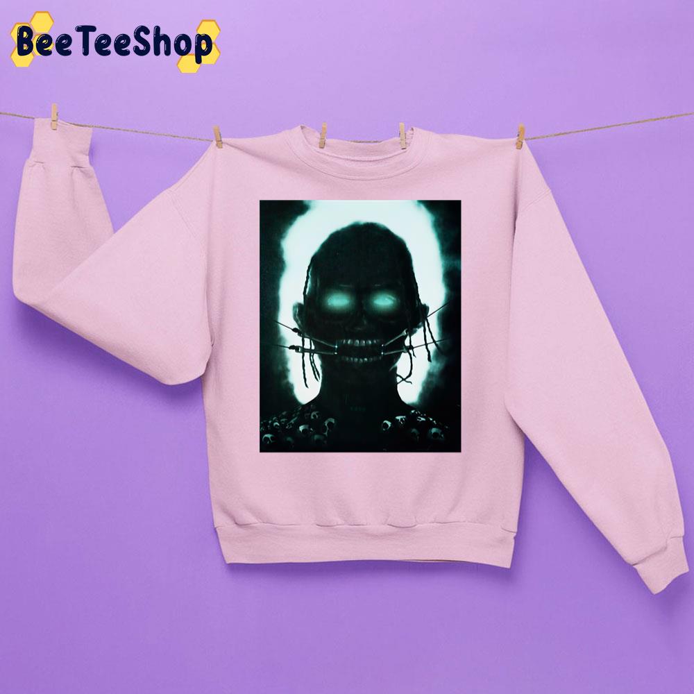 Scary Art Travis Scott Rapper Unisex Sweatshirt