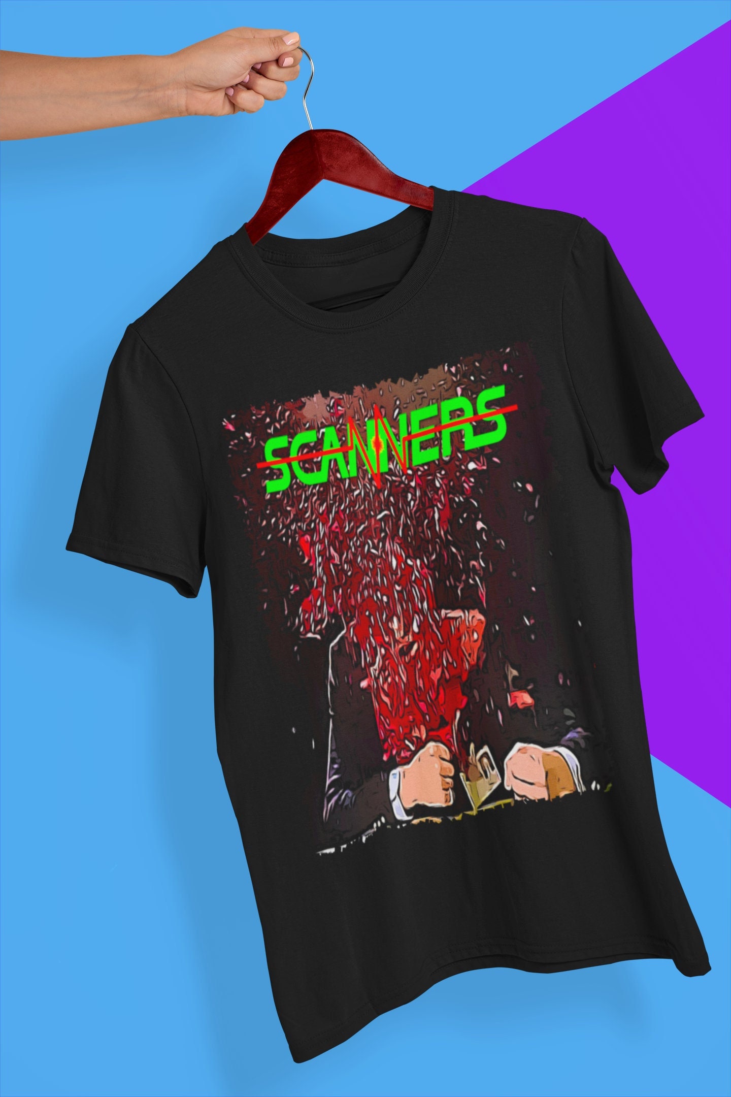 Scary Movie Scanners Halloween Unisex T-Shirt