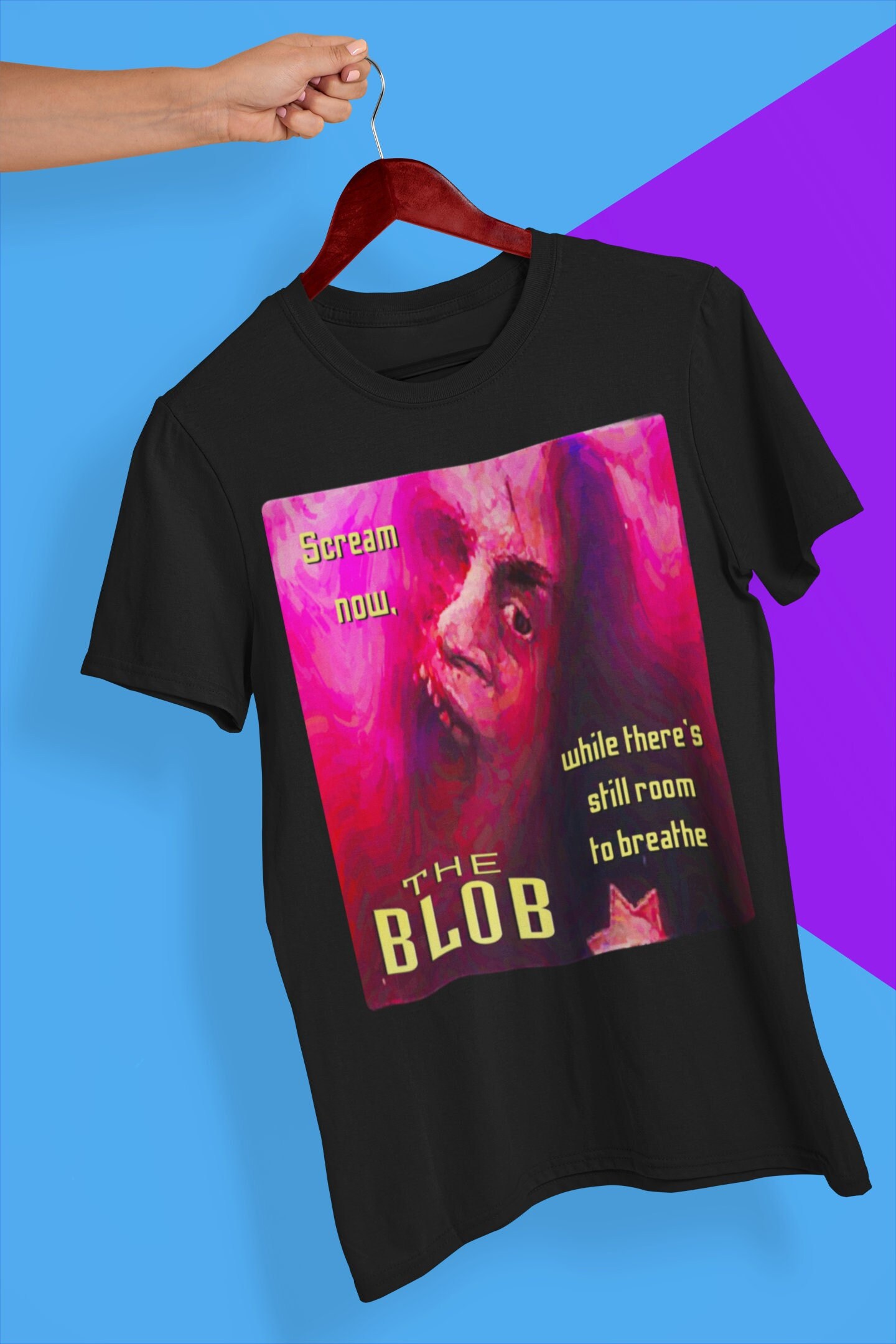 Scream Now The Blob Halloween Unisex T-Shirt