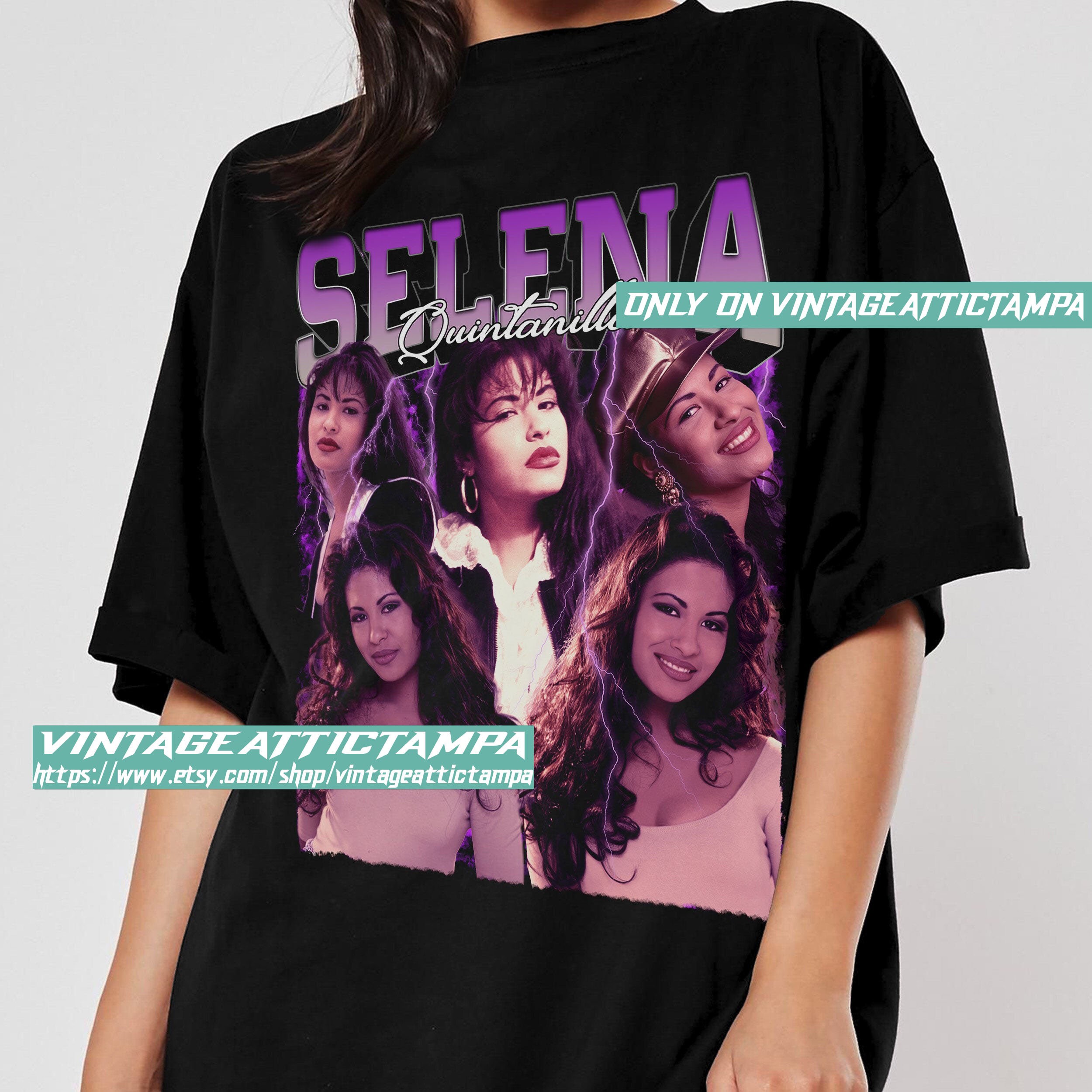 Selena Quintanilla Como La Flor Inspired La Reina De Tejano Latina Af Morena Vintage Unisex T-Shirt