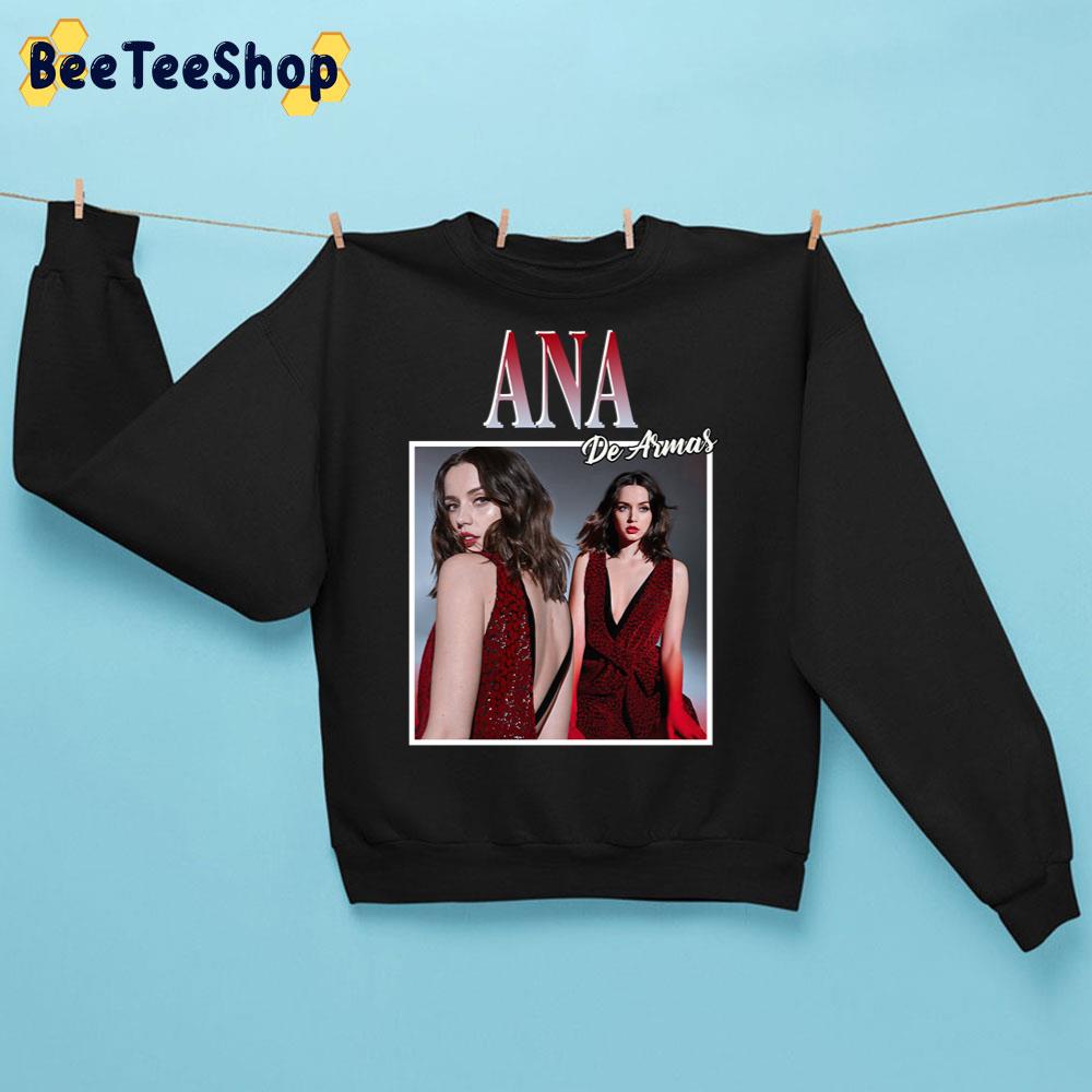 Sexy Vintage Art Ana De Armas Unisex Sweatshirt