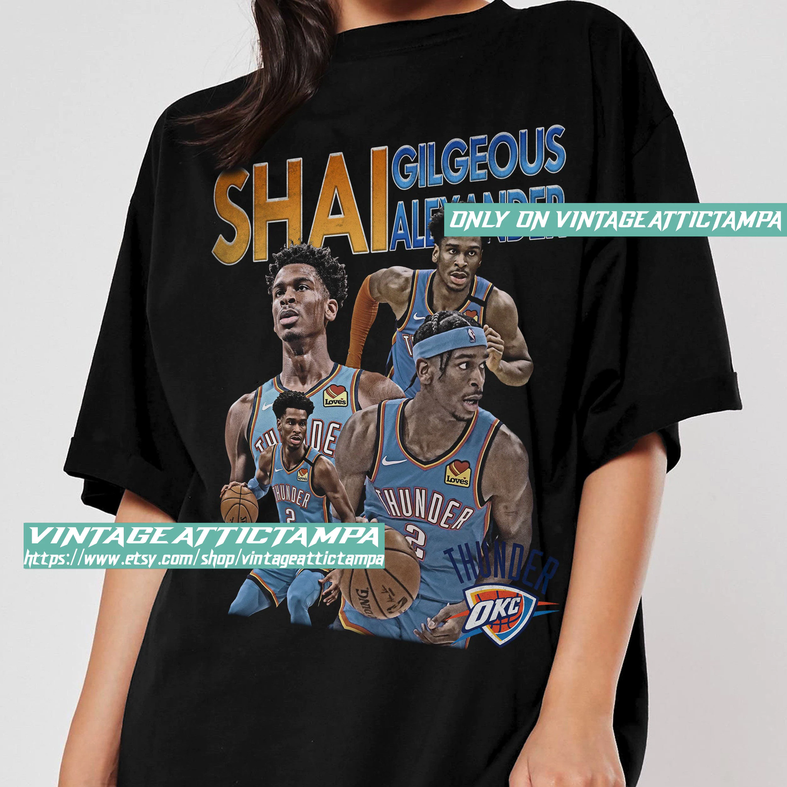 Shai Gilgeous Nba Player Basketball Vintage Unisex T-Shirt