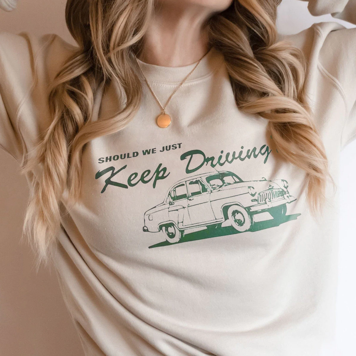 Should We Keep Driving 2022 Tour Hr House Album Vintage Art Unisex Sweatshirt