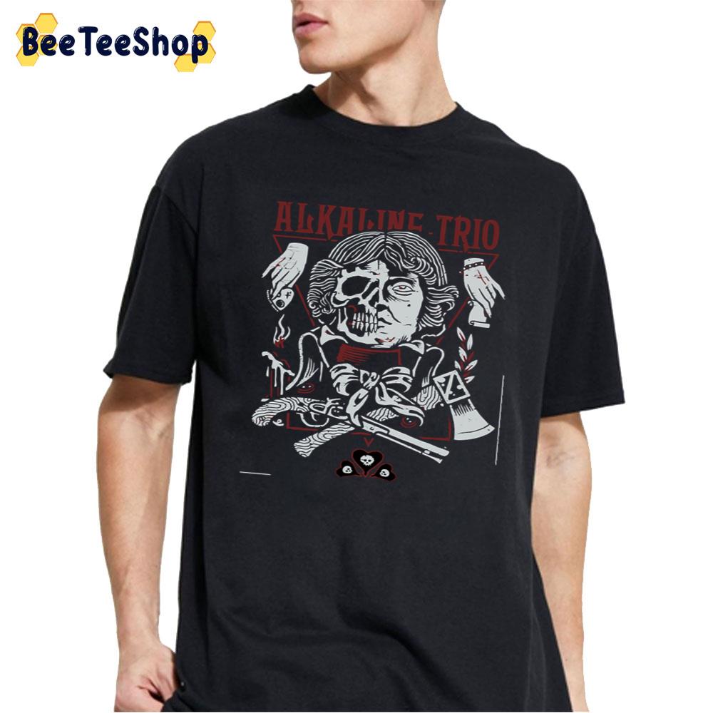 Skull And Guns Alkaline Trio Band Unisex T-Shirt