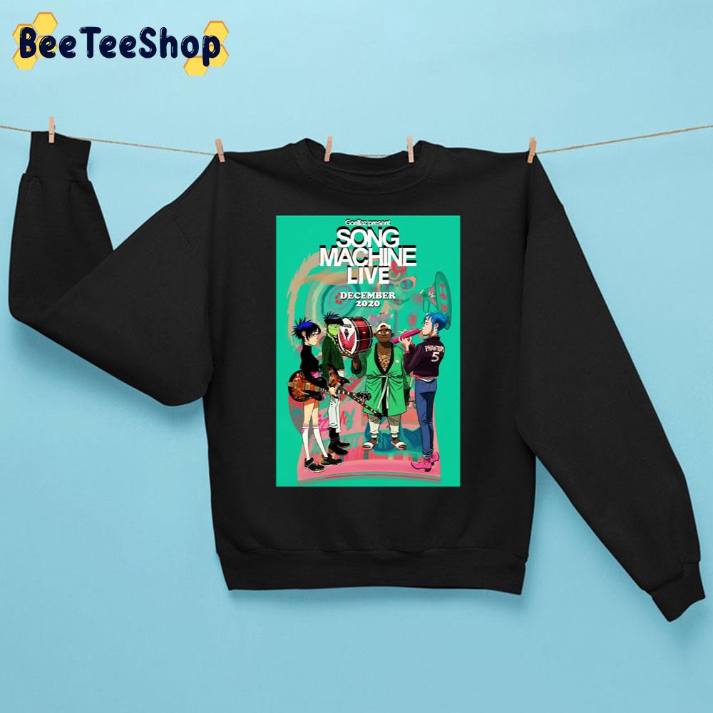 Song Machine Live Gorillaz Band Unisex Sweatshirt