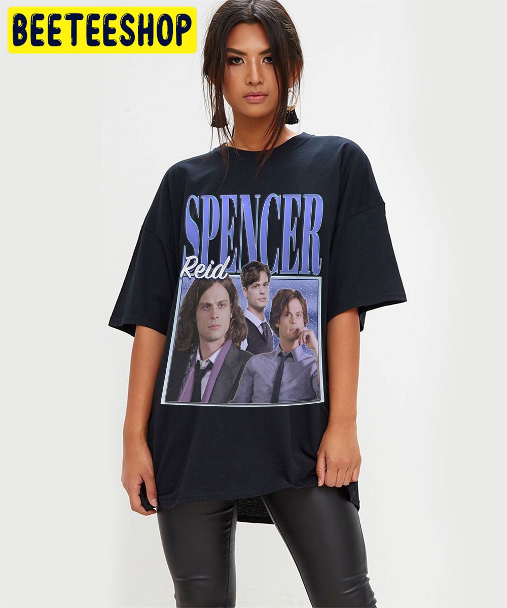 Spencer Reid Retro Vintage Art Unisex T-Shirt