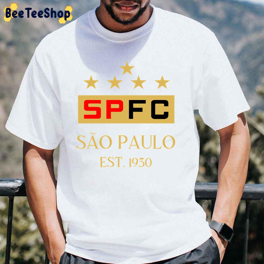 Spfc São Paulo Gold Est 1950 Unisex T-Shirt