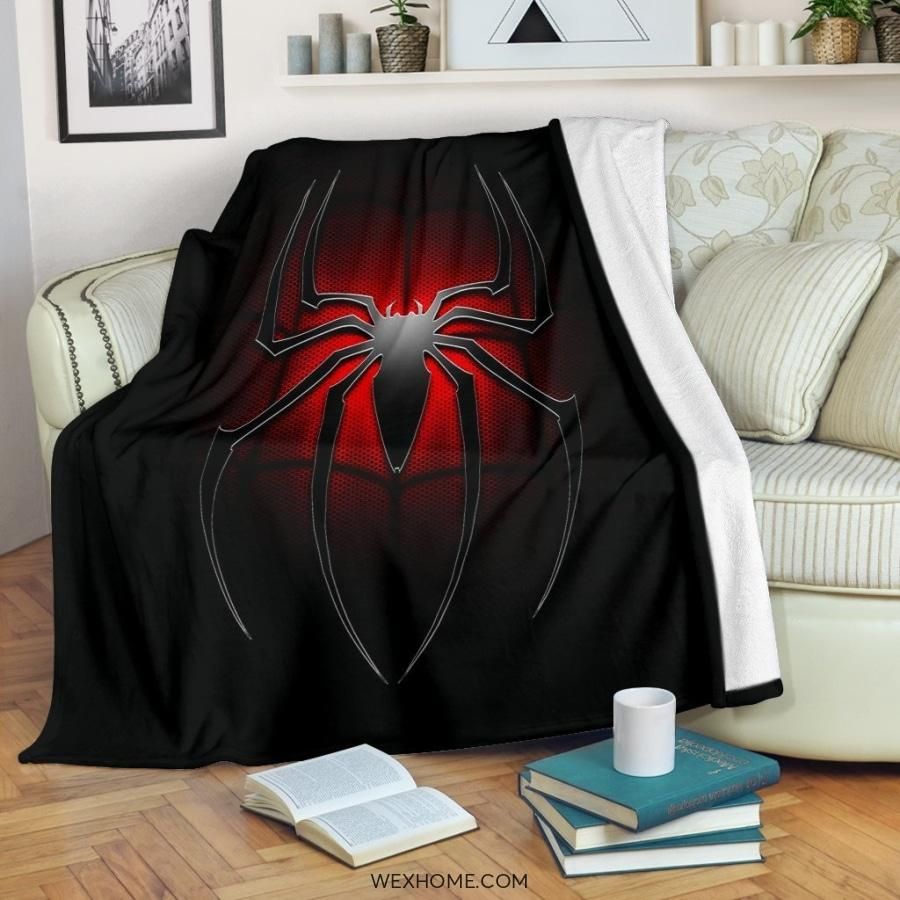 Spiderman Logo Marvel Best Seller Fleece Blanket Throw Blanket Gift