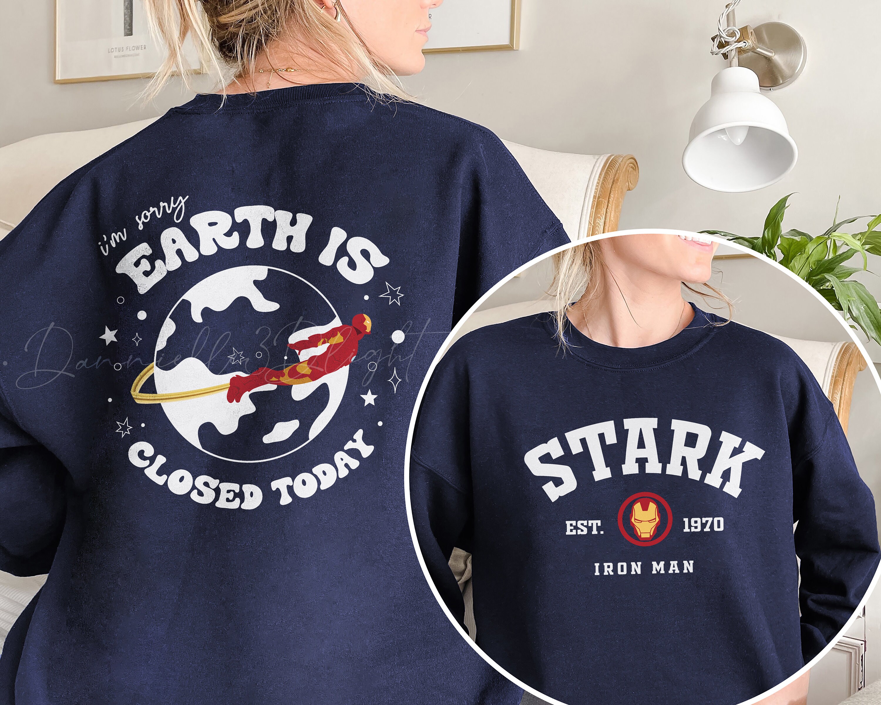 Stark Iron Man I’m Sorry Earth Is Closed Today Unisex Sweatshirt