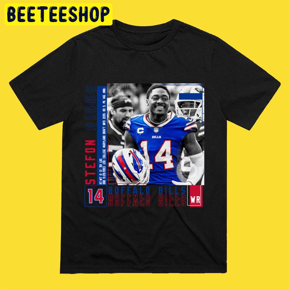 Stefon Diggs Football Edit Tapestries Bills Unisex T-Shirt