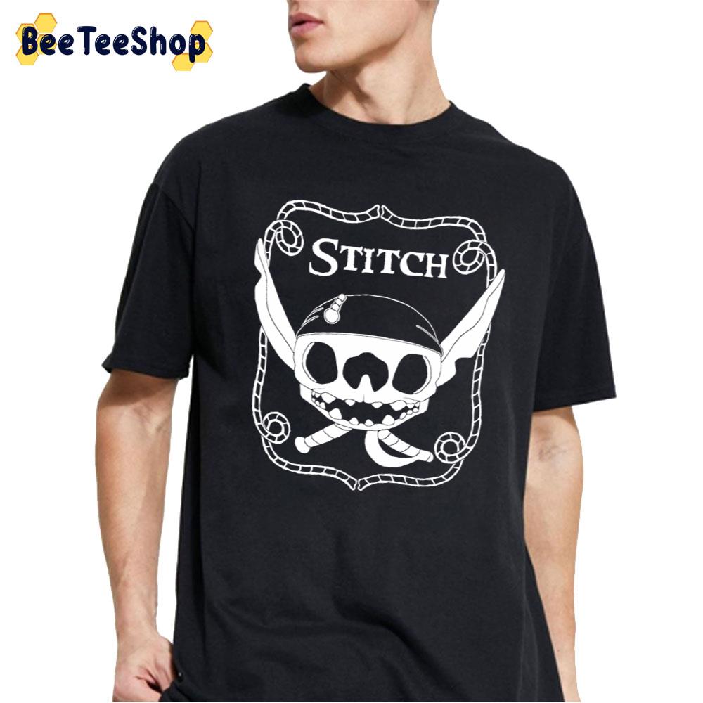 Stitch The Pirate Pirates Of The Caribbean Unisex T-Shirt