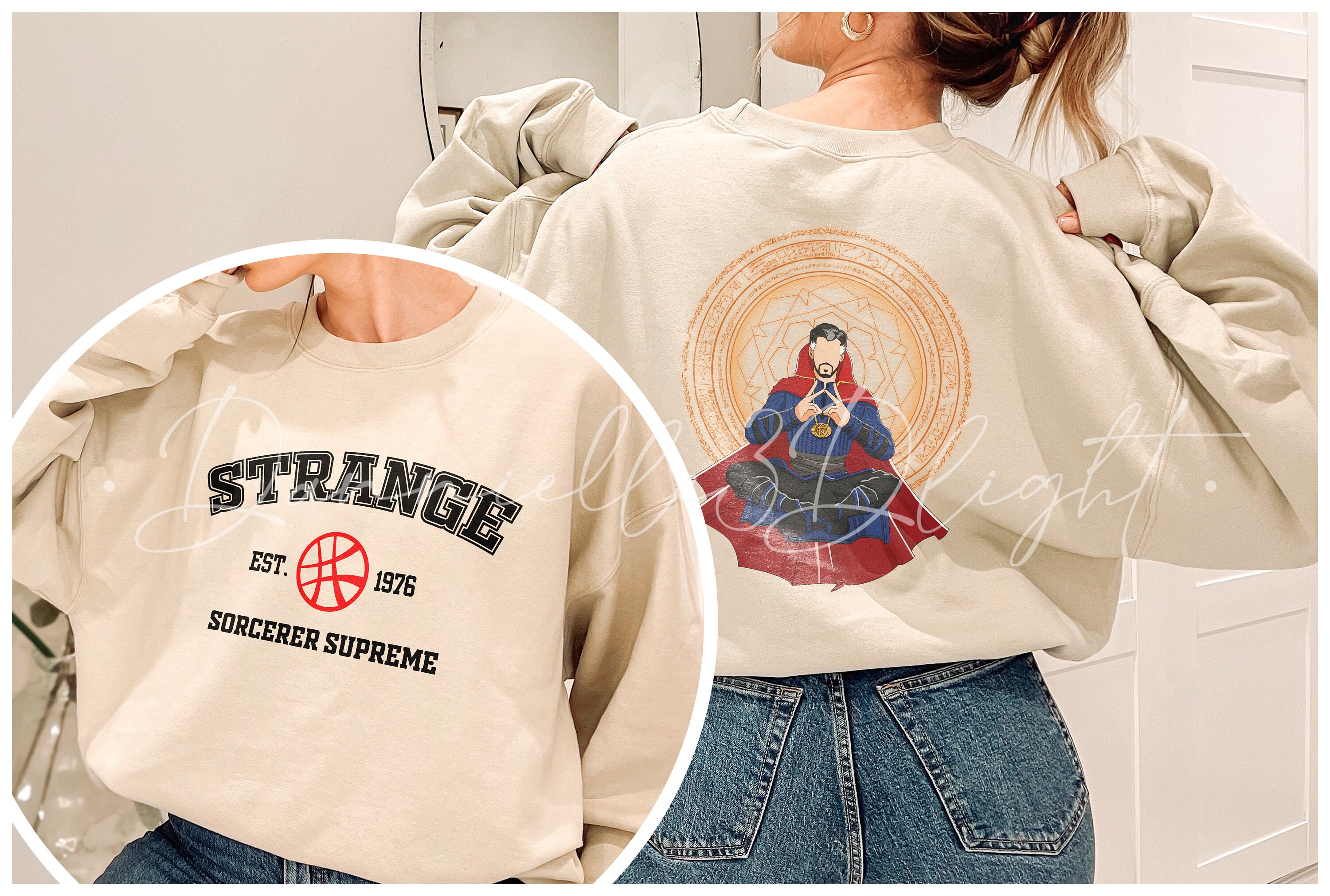 Strange Est 1976 Sorcerer Supreme Doctor Strange Multiverse Of Madness 2 Unisex Sweatshirt