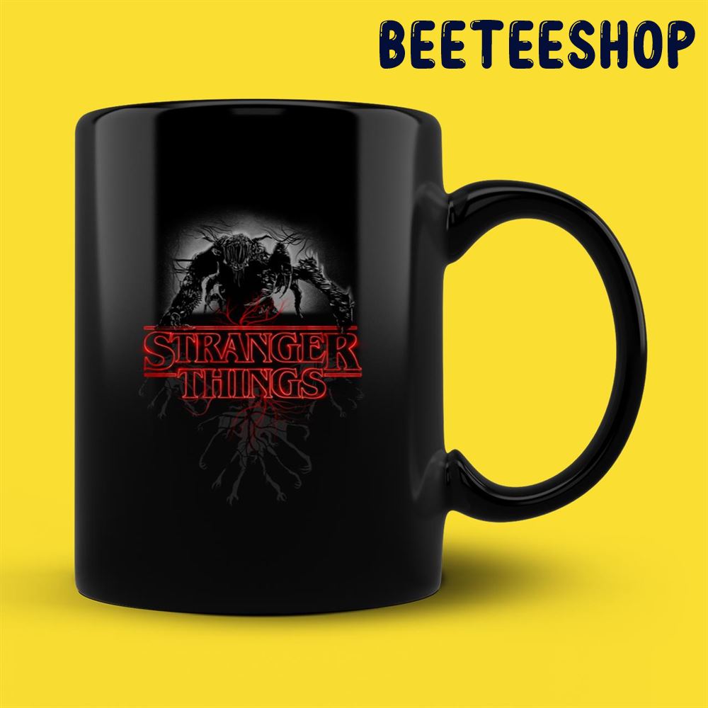 Stranger Things Demogorgon Glow Logo Mug