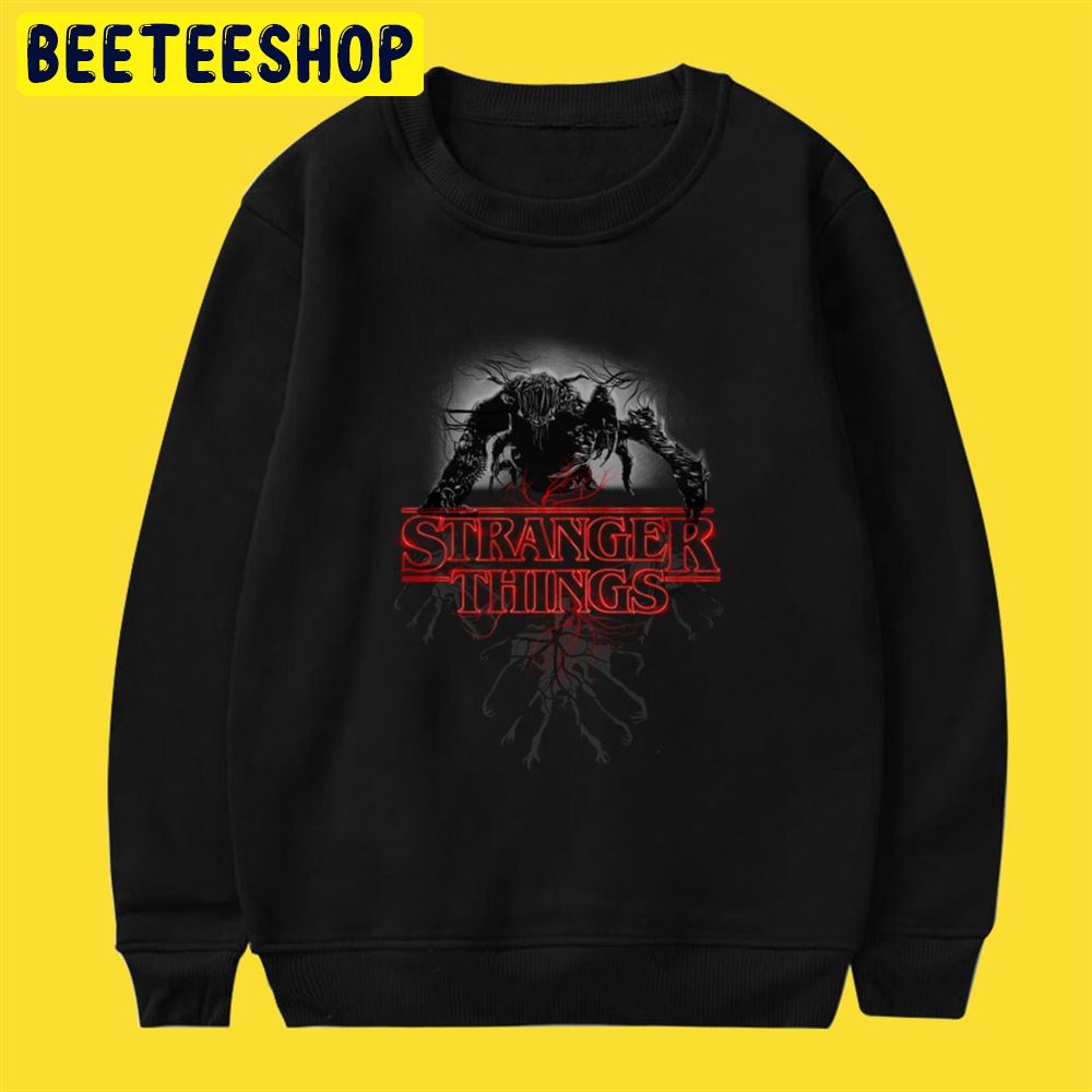 Stranger Things Demogorgon Glow Logo Unisex T-Shirt - Beeteeshop