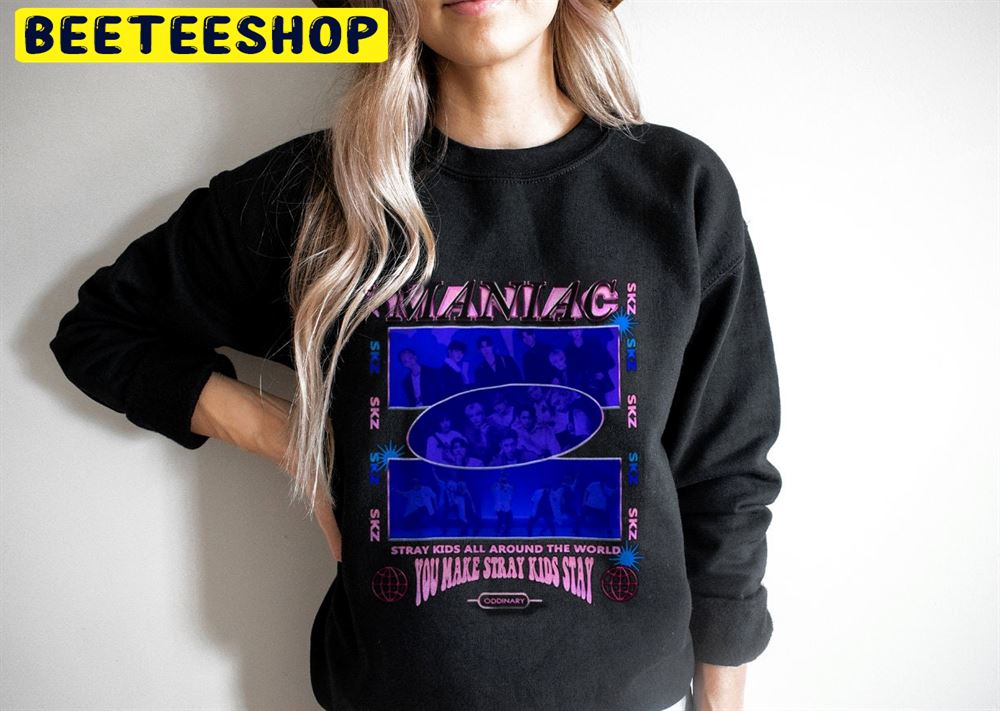 Stray Kids Maniac World Tour 2022 Kpop Unisex Sweatshirt