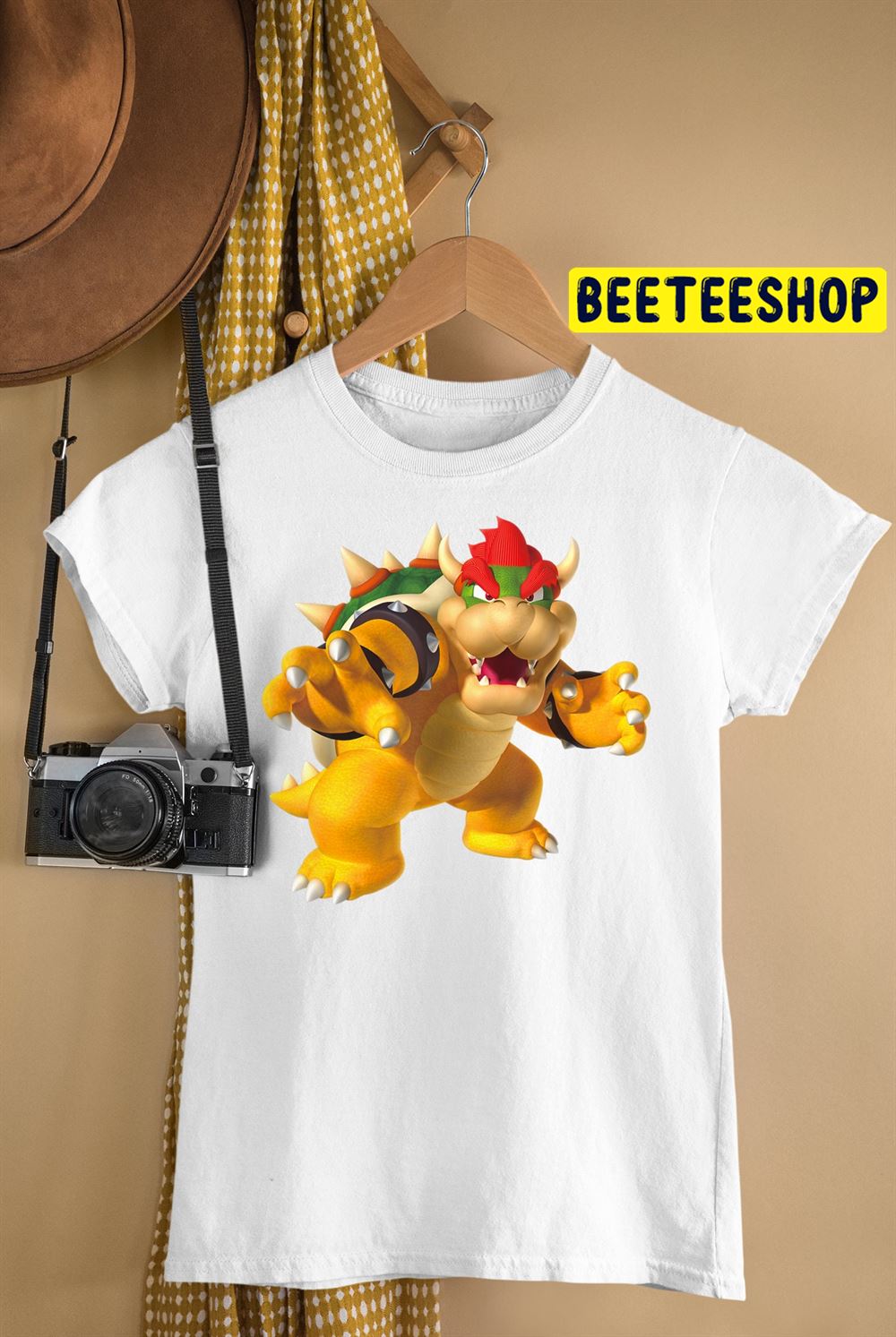 Super Mario Bowser 3d Art Game Unisex T-Shirt