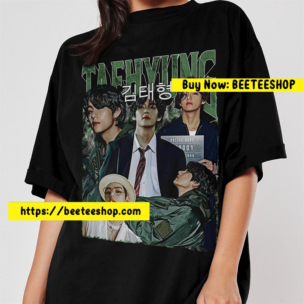 Taehyung Korean Pop Singer Vintage Unisex T-Shirt