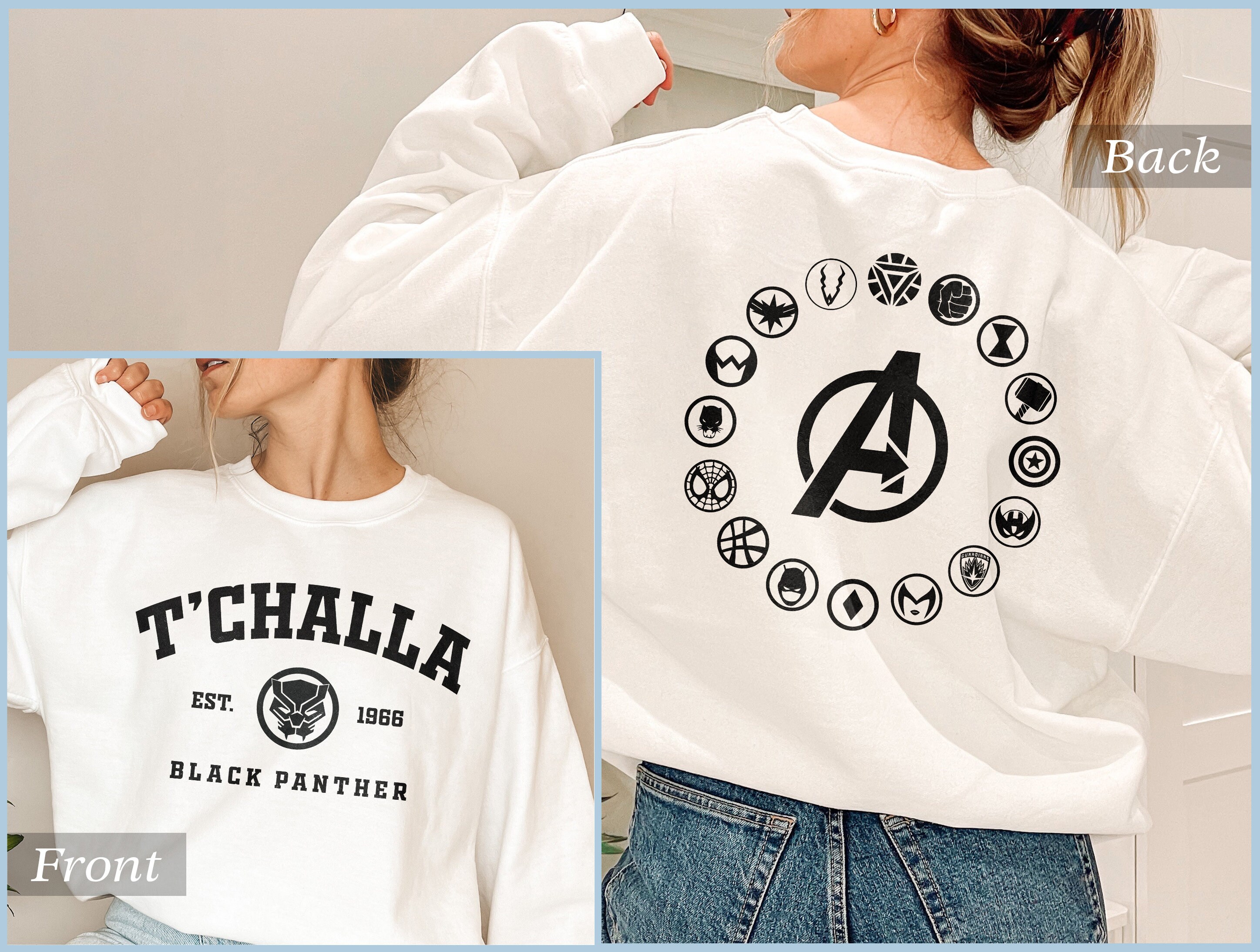 T’challa Black Panther Est 1966 Unisex Sweatshirt