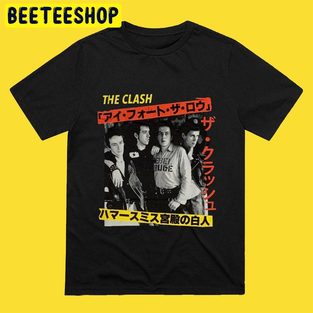 The Clash  Japan Kanji 100 Official Unisex T-Shirt