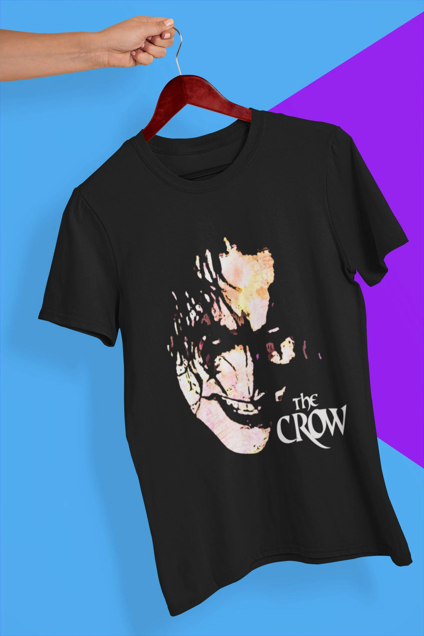 The Crow Movie Retro Design Halloween Unisex T-Shirt