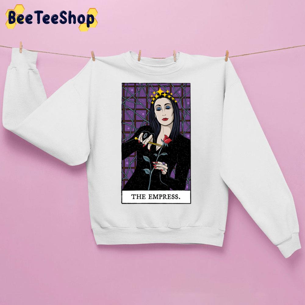 The Empress Tarot Card The Adams Family Halloween Unisex Sweatshirt