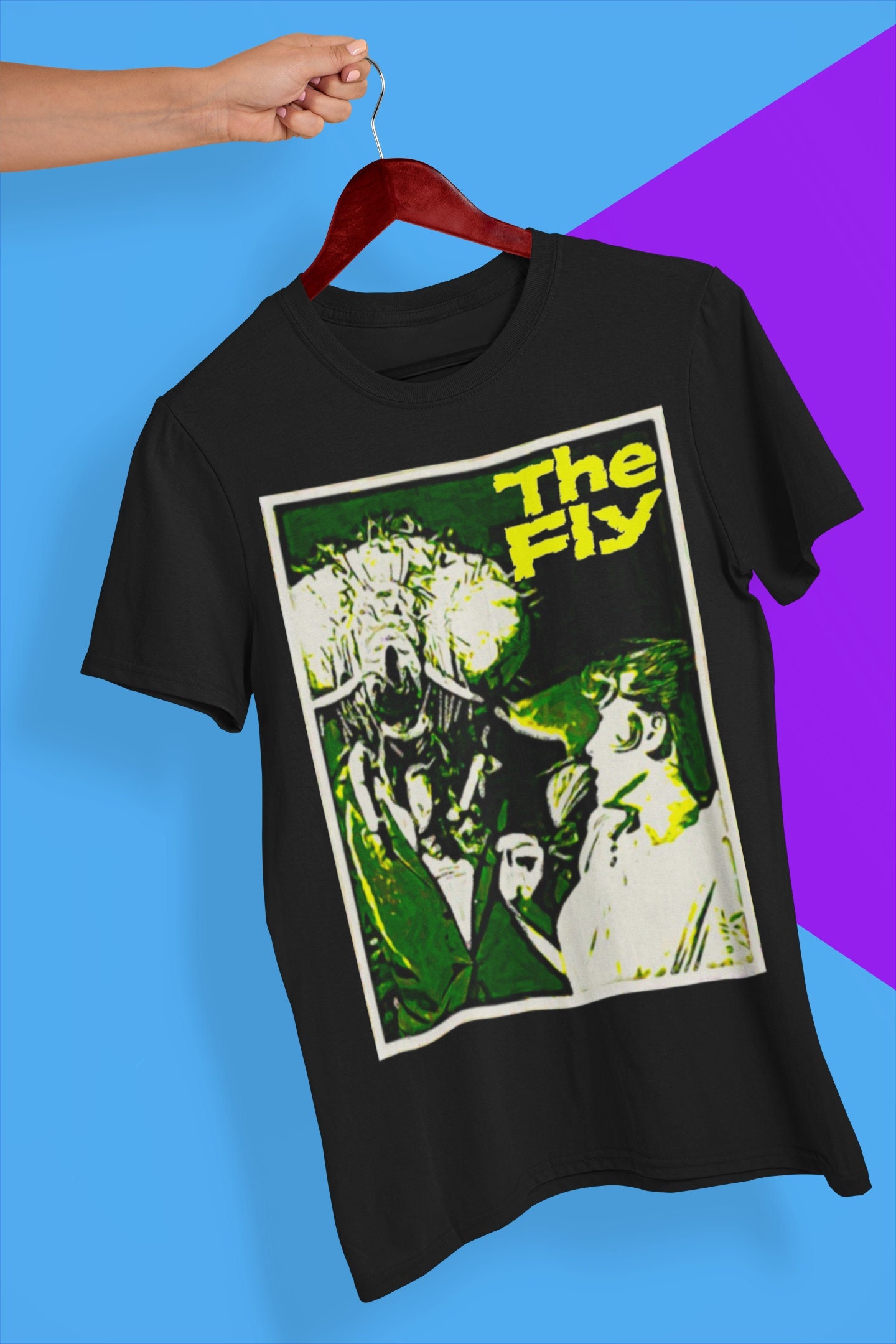 The Fly Movie Poster Style Halloween Unisex T-Shirt