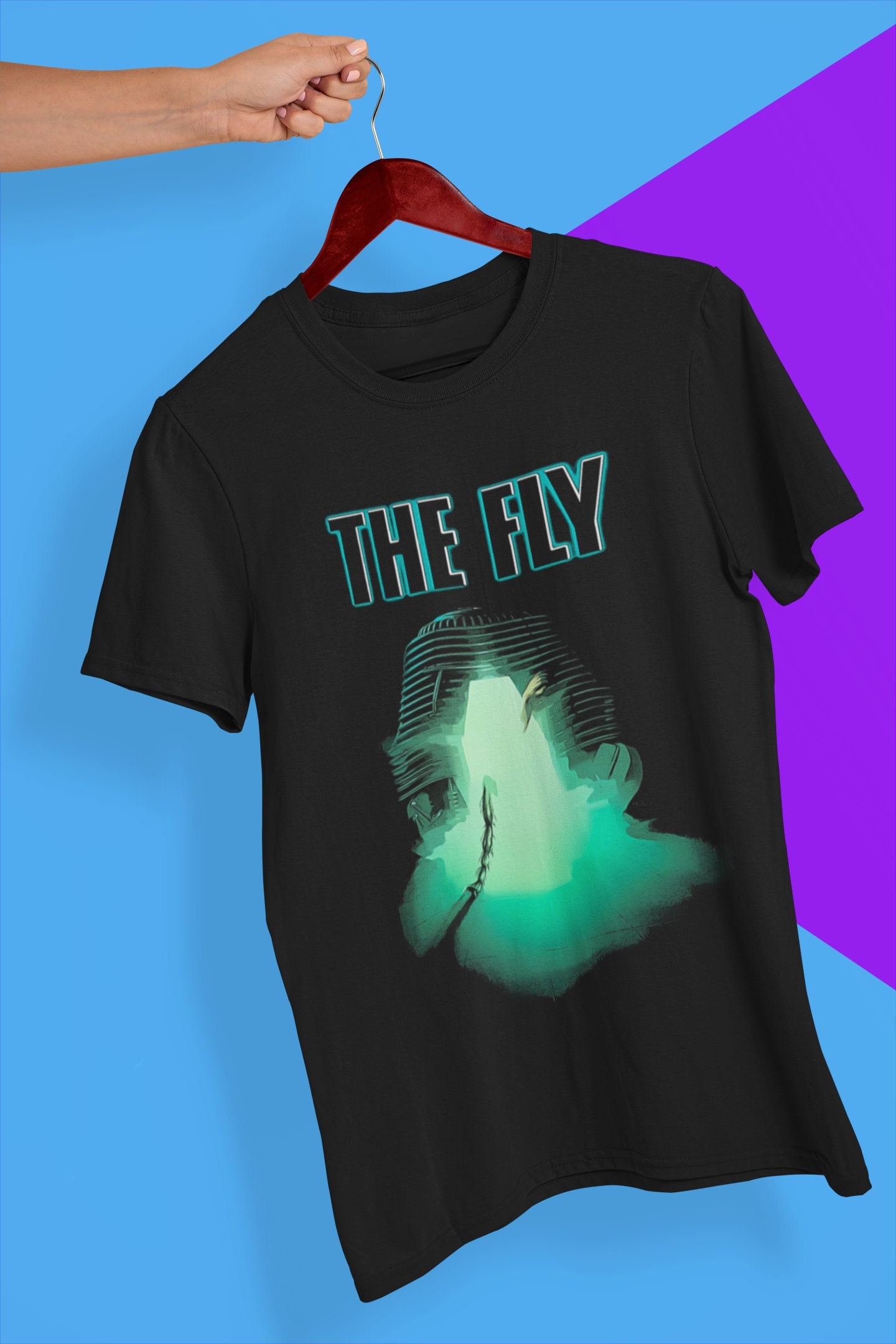 The Fly Movie Poster Style Halloween Unisex T-Shirt