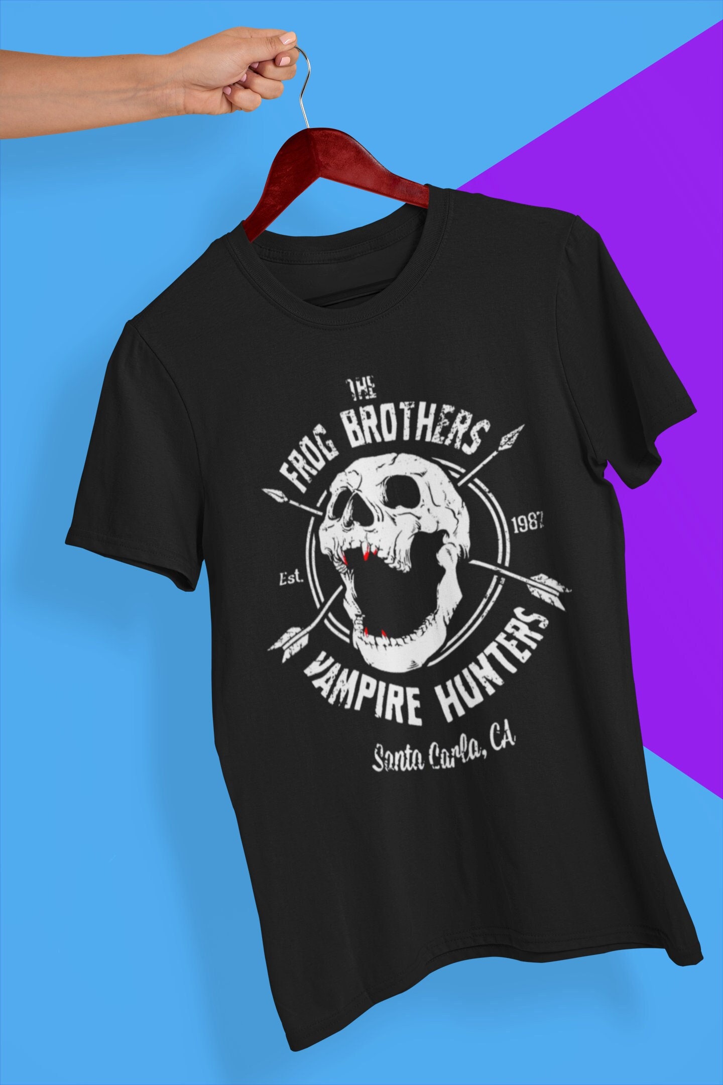 The Frog Brothers Vampire Hunters The Lost Boys Halloween Unisex T-Shirt