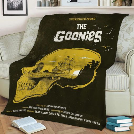 The Goonies Art Movie Best Seller Fleece Blanket Throw Blanket Gift