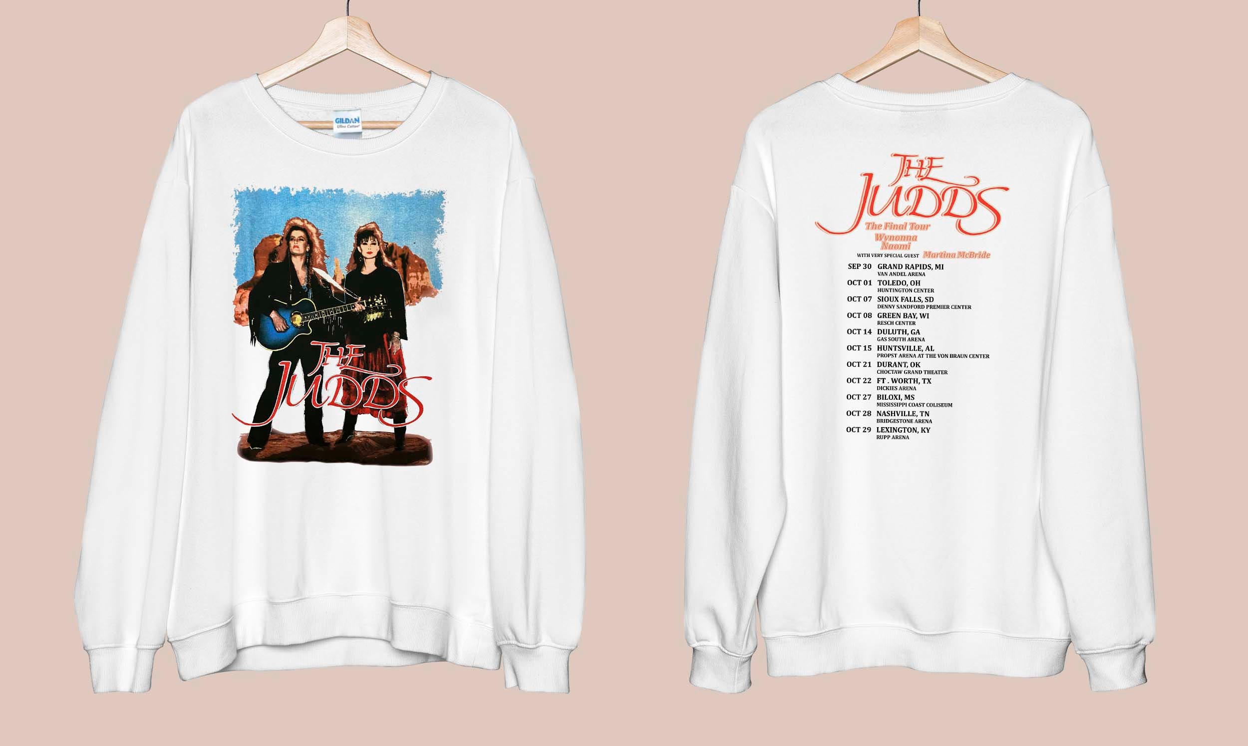 The Judds Farewell Tour 2022 With Date Unisex Sweatshirt