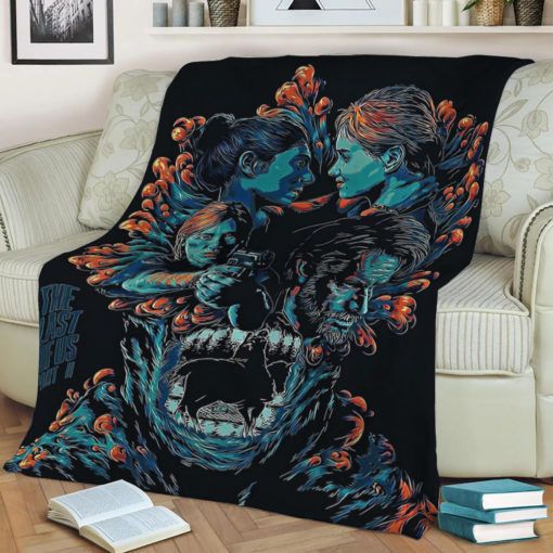 The Last Of Us Fleece Blanket Throw Blanket Gift 1