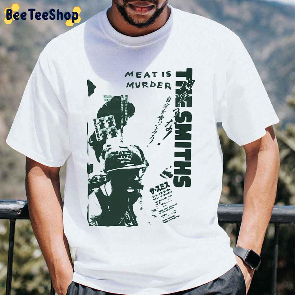 The Smiths Meat Is Murder Japanese Green Variant Unisex T-Shirt